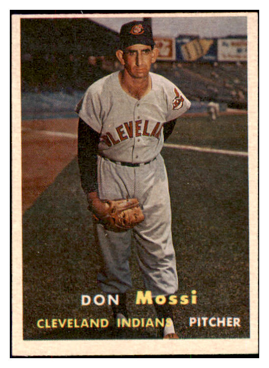 1957 Topps Baseball #008 Don Mossi Indians EX-MT 497250
