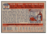 1957 Topps Baseball #017 Billy Gardner Orioles NR-MT 497255