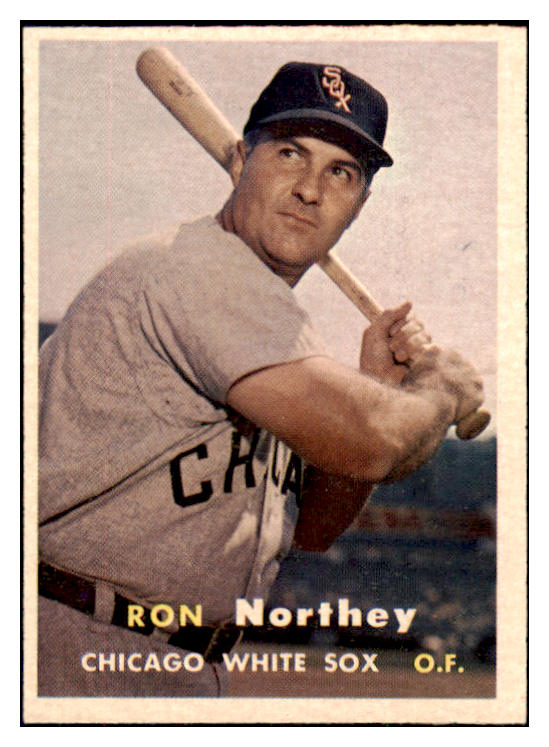1957 Topps Baseball #031 Ron Northey White Sox NR-MT 497265