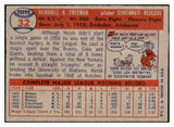 1957 Topps Baseball #032 Hersh Freeman Reds EX-MT 497267
