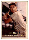 1957 Topps Baseball #052 Lee Walls Pirates EX-MT 497285