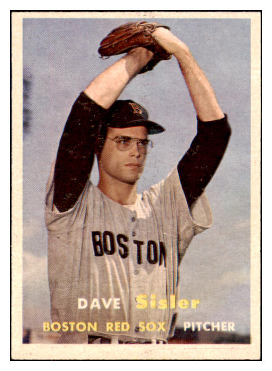 1957 Topps Baseball #056 Dave Sisler Red Sox NR-MT 497290