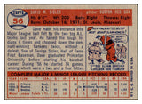 1957 Topps Baseball #056 Dave Sisler Red Sox NR-MT 497290