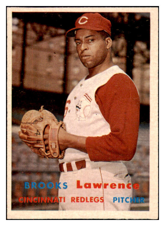 1957 Topps Baseball #066 Brooks Lawrence Reds NR-MT 497297