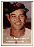 1957 Topps Baseball #067 Chico Carrasquel Indians NR-MT 497298