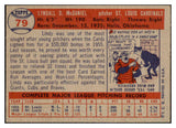 1957 Topps Baseball #079 Lindy McDaniel Cardinals NR-MT 497309