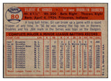 1957 Topps Baseball #080 Gil Hodges Dodgers EX-MT 497310