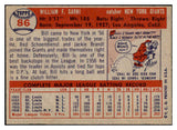 1957 Topps Baseball #086 Bill Sarni Giants NR-MT 497316