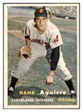 1957 Topps Baseball #096 Hank Aguirre Indians NR-MT 497325