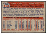 1957 Topps Baseball #102 Ray Boone Tigers EX-MT 497332