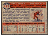 1957 Topps Baseball #112 Tom Brewer Red Sox EX-MT 497340