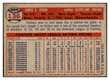 1957 Topps Baseball #136 Jim Hegan Indians NR-MT 497351