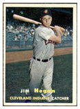 1957 Topps Baseball #136 Jim Hegan Indians NR-MT 497352