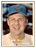 1957 Topps Baseball #137 Bob Rush Cubs NR-MT 497353