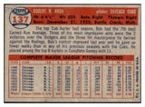 1957 Topps Baseball #137 Bob Rush Cubs NR-MT 497353