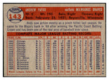 1957 Topps Baseball #143 Andy Pafko Braves EX-MT 497356