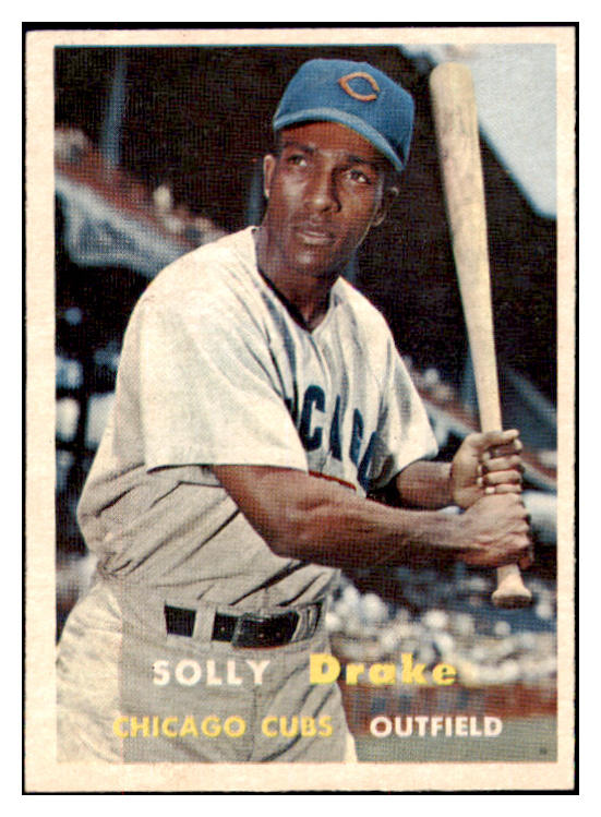 1957 Topps Baseball #159 Solly Drake Cubs EX-MT 497370