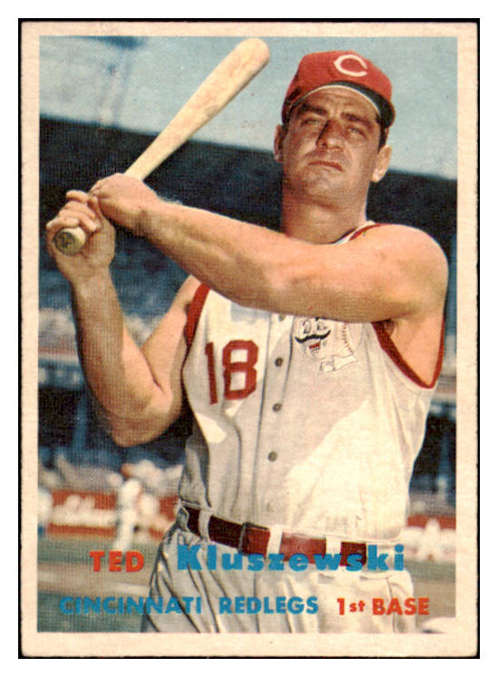 1957 Topps Baseball #165 Ted Kluszewski Reds NR-MT 497376