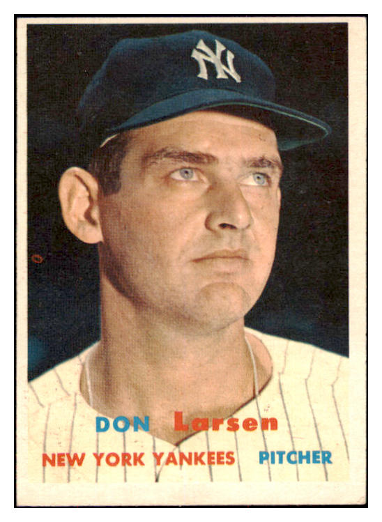 1957 Topps Baseball #175 Don Larsen Yankees EX-MT 497387