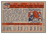 1957 Topps Baseball #175 Don Larsen Yankees EX-MT 497387