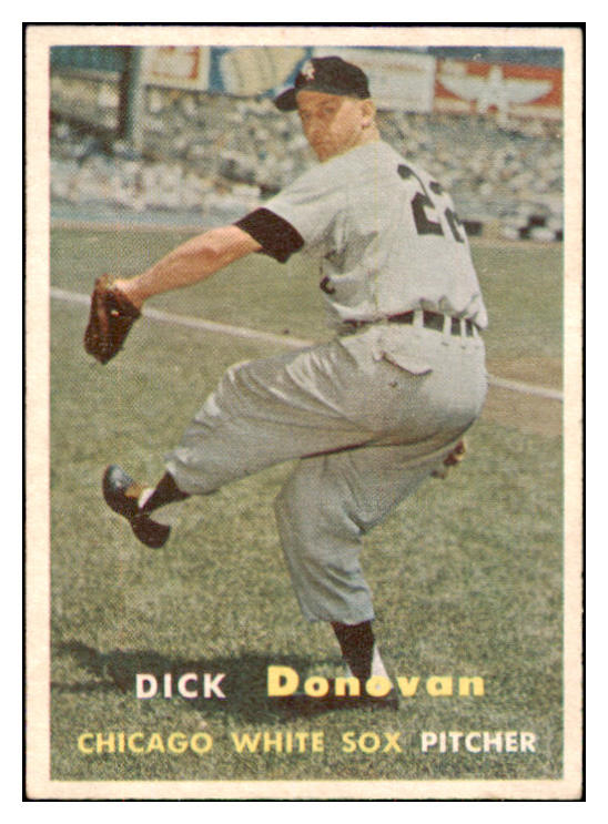 1957 Topps Baseball #181 Dick Donovan White Sox NR-MT 497392