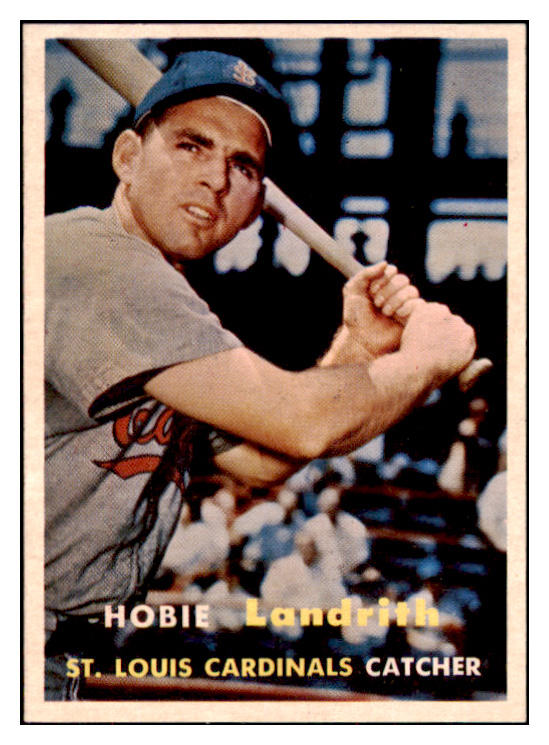 1957 Topps Baseball #182 Hobie Landrith Cardinals NR-MT 497393