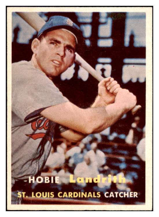 1957 Topps Baseball #182 Hobie Landrith Cardinals NR-MT 497394