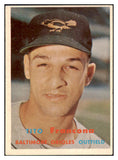 1957 Topps Baseball #184 Tito Francona Orioles EX-MT 497396