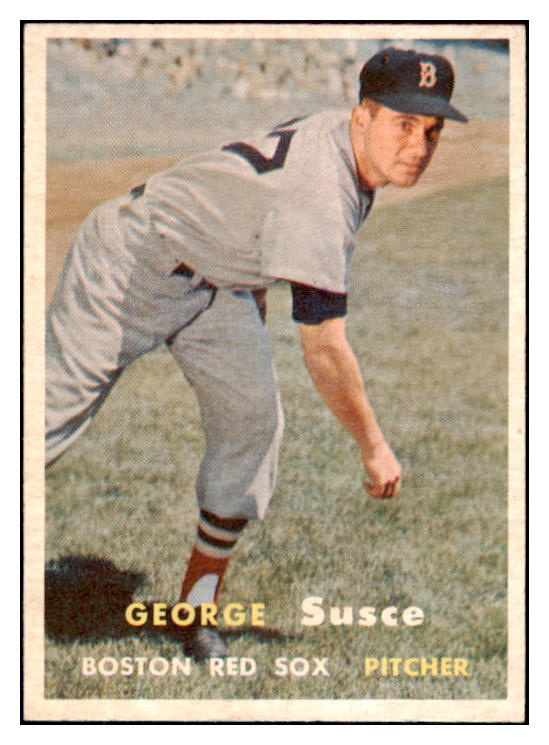 1957 Topps Baseball #229 George Susce Red Sox NR-MT 497428