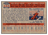 1957 Topps Baseball #233 Art Fowler Reds EX-MT 497432