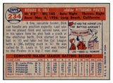 1957 Topps Baseball #234 Dick Cole Pirates EX-MT 497434