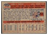 1957 Topps Baseball #235 Tom Poholsky Cubs EX-MT 497436