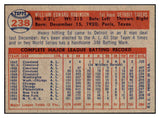 1957 Topps Baseball #238 Eddie Robinson Tigers NR-MT 497441