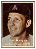 1957 Topps Baseball #239 Tom Morgan A's NR-MT 497442