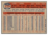 1957 Topps Baseball #258 Steve Gromek Tigers NR-MT 497460