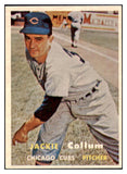 1957 Topps Baseball #268 Jackie Collum Cubs NR-MT 497469