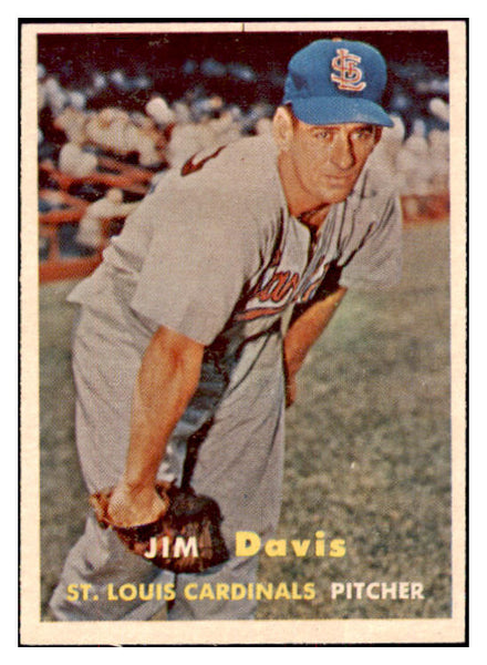 1957 Topps Baseball #273 Jim Davis Cardinals NR-MT 497473