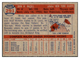 1957 Topps Baseball #291 Windy McCall Giants EX-MT 497481