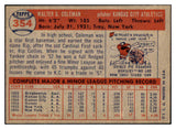 1957 Topps Baseball #354 Rip Coleman A's EX-MT 497506