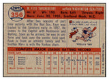 1957 Topps Baseball #356 Faye Throneberry Senators NR-MT 497508