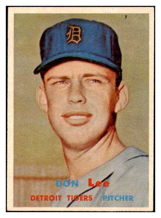 1957 Topps Baseball #379 Don Lee Tigers NR-MT 497524