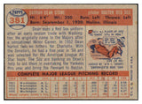 1957 Topps Baseball #381 Dean Stone Red Sox EX-MT 497528
