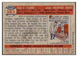 1957 Topps Baseball #383 Juan Pizarro Braves NR-MT 497531