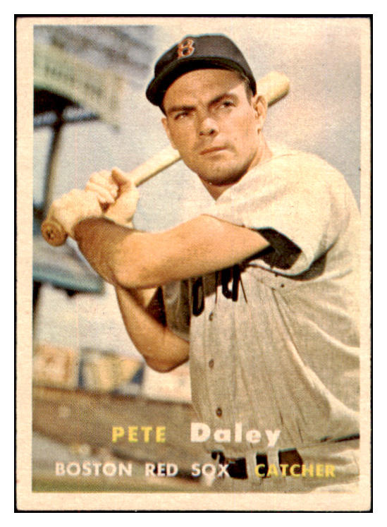1957 Topps Baseball #388 Pete Daley Red Sox EX-MT 497533