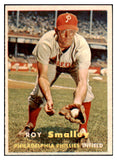 1957 Topps Baseball #397 Roy Smalley Phillies NR-MT 497542