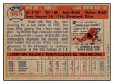 1957 Topps Baseball #399 Billy Consolo Red Sox EX-MT 497543