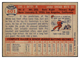 1957 Topps Baseball #401 Earl Battey White Sox EX-MT 497544