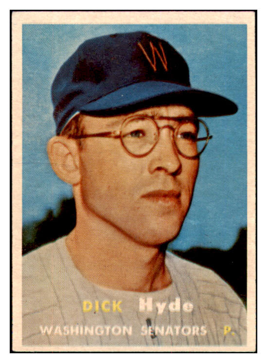 1957 Topps Baseball #403 Dick Hyde Senators NR-MT 497546