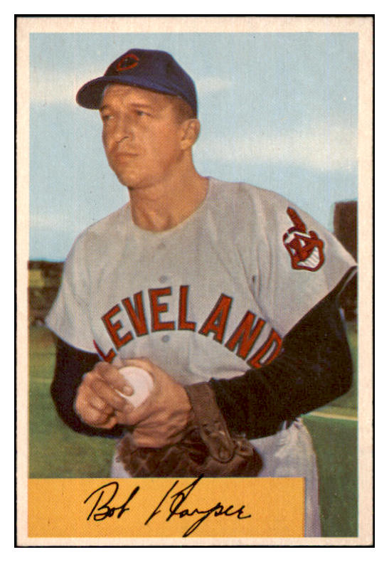 1954 Bowman Baseball #004 Bob Hooper Indians NR-MT 497551