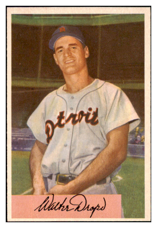 1954 Bowman Baseball #007 Walt Dropo Tigers NR-MT 497553